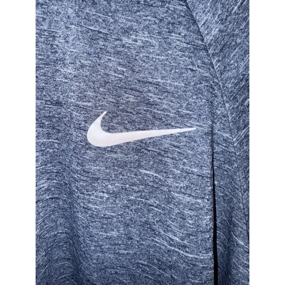 Nike Swim Mens M Hydroguard Essential Dri-FIT UV Long Sleeve Rash Guard Navy